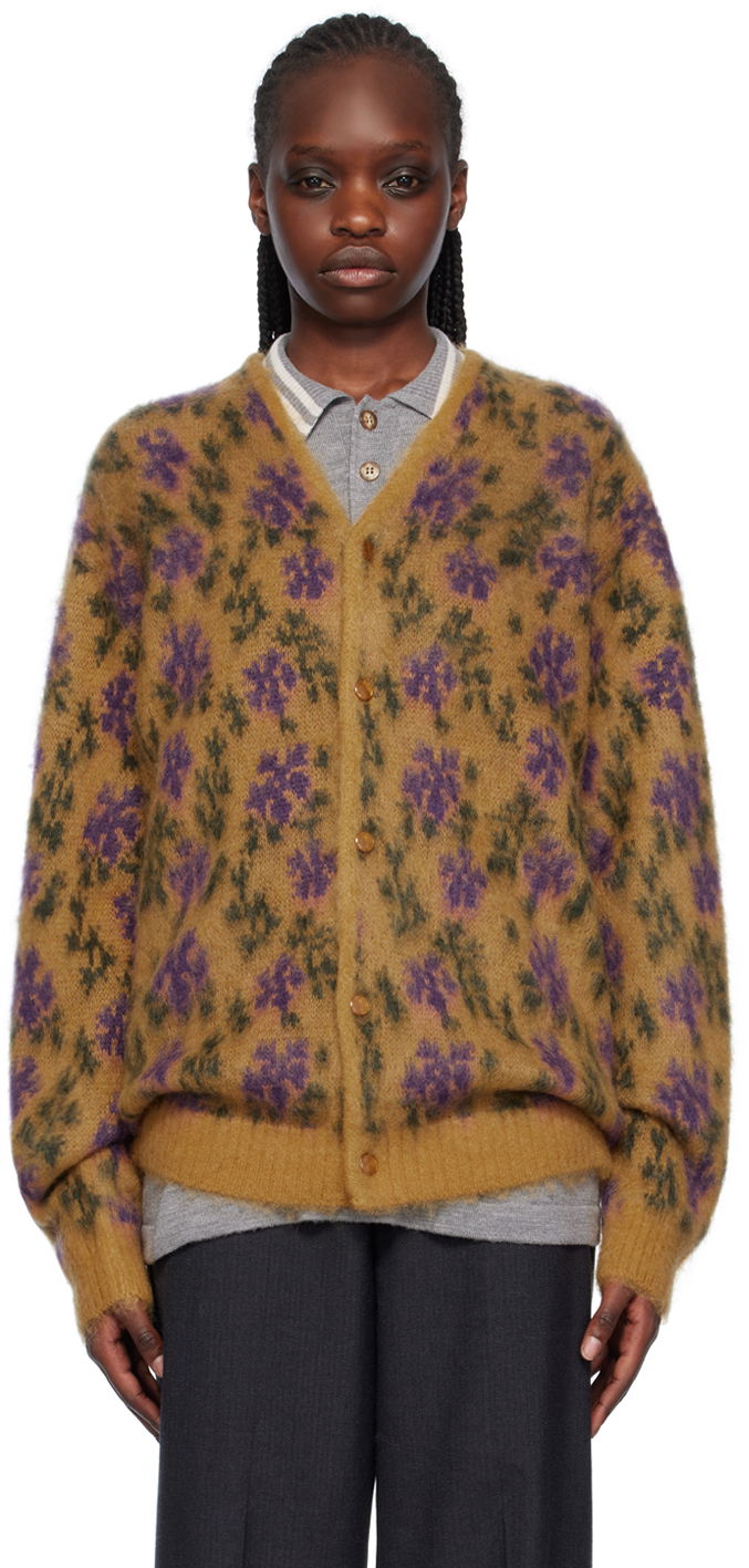 Пуловер Needles Flower Cardigan Жълто | NS282, 0