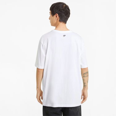 Тениска Puma Downtown Graphic Tee L Бяло | 530899-02, 4