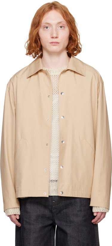 Ветровка Jil Sander Jil Sander Logo Jacket Бежово | J23BN0003_J45026, 0