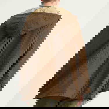 Парка Universal Works British Waxed Cotton Boston Parka Jacket Кафяво | P33003-BRN, 3