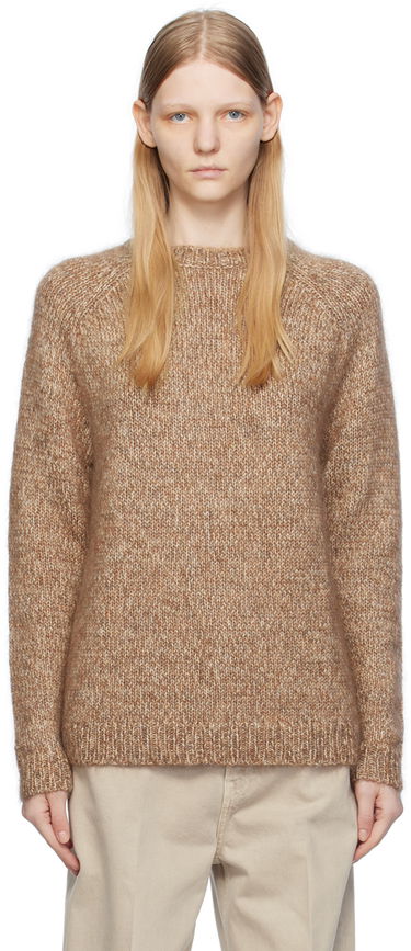 Пуловер TOTEME Raglan Knit Sweater Кафяво | 234-WRTWTP224-YA0015, 0