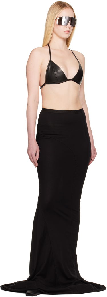 Пола Rick Owens Rick Owens Hollywood Lido Maxi Skirt Черно | RO01E7378 JA, 3