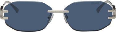 Слънчеви очила Versace Versace Damier Plaque Sunglasses Синьо | 0VE2274 10008058 8056262249895, 0
