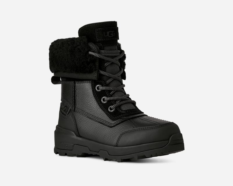 Кецове и обувки UGG Adirondack Boot XXV Leather Boots Size 32.5 Черно | 1171210K-BLK, 1