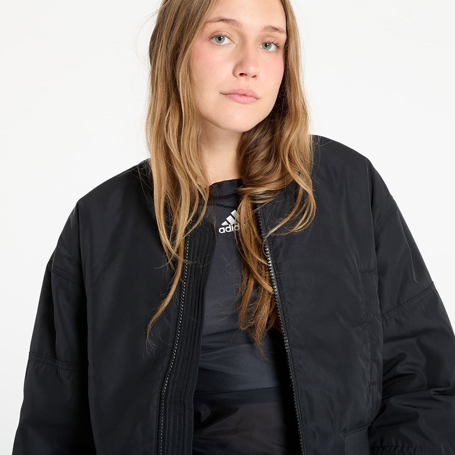 Яке бомбър adidas Originals Stella McCartney Bomber Jacket Черно | JF6030, 1