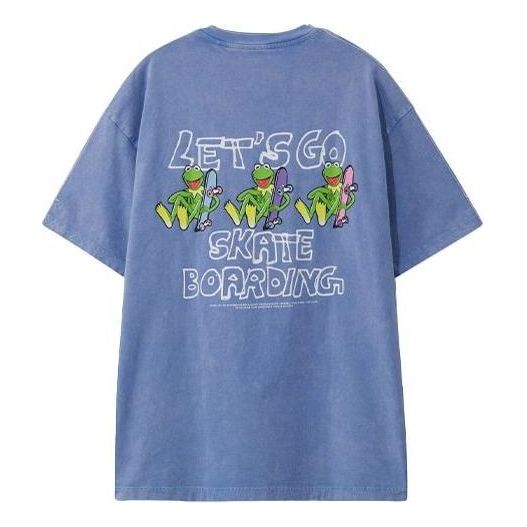 Тениска Li-Ning Muppets Graphic T-Shirt Синьо | AHSR839-1