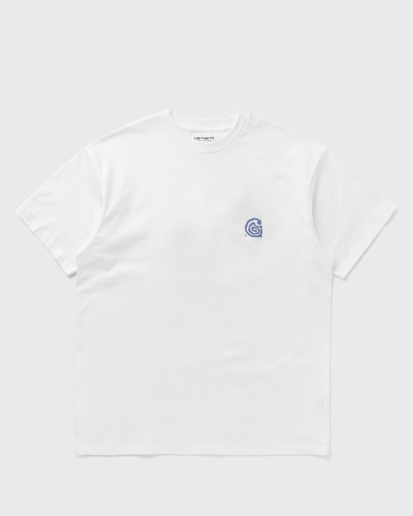 Тениска Carhartt WIP Helix Graphic T-Shirt Бяло | I035194-02.XX