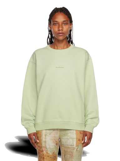 Суитчър Acne Studios Organic Cotton Sweatshirt Зелено | AI0067-