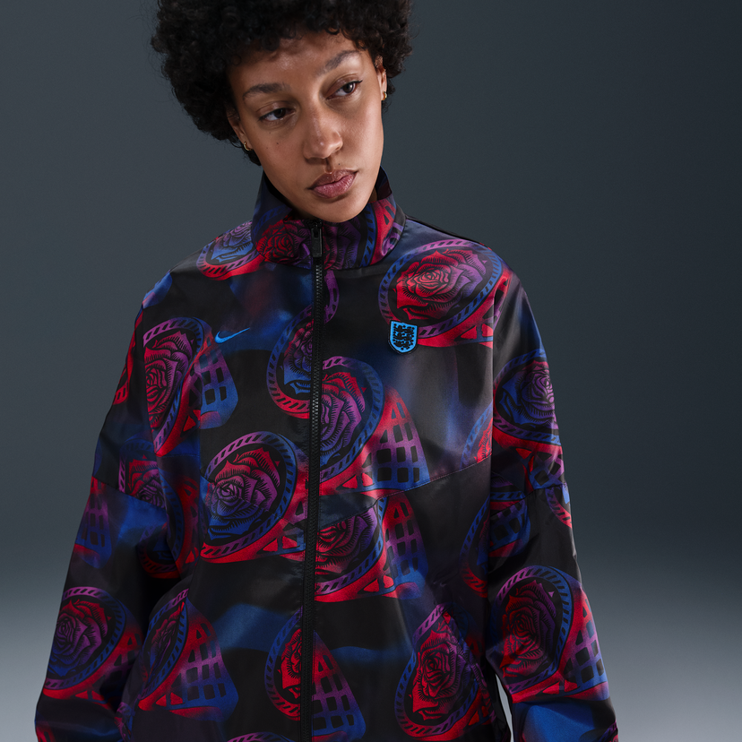 Ветровка Nike England Football Essential Windrunner Woven Jacket Черно | HF4923-010
