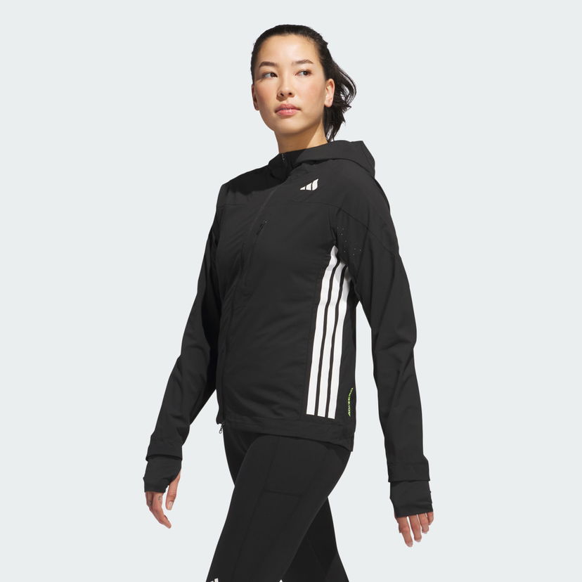 Яке adidas Performance Adizero Running Jacket Черно | JC6646