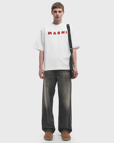 Тениска Marni Marni Logo T-Shirt Бяло | HUMU0223S1-00W01, 2