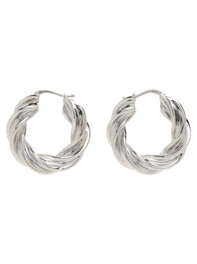 Pillar Twisted Hoop Earrings