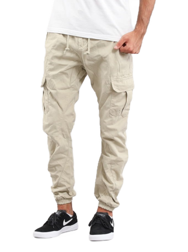 Карго панталони Urban Classics Cargo Jogging Pants Бежово | 031851