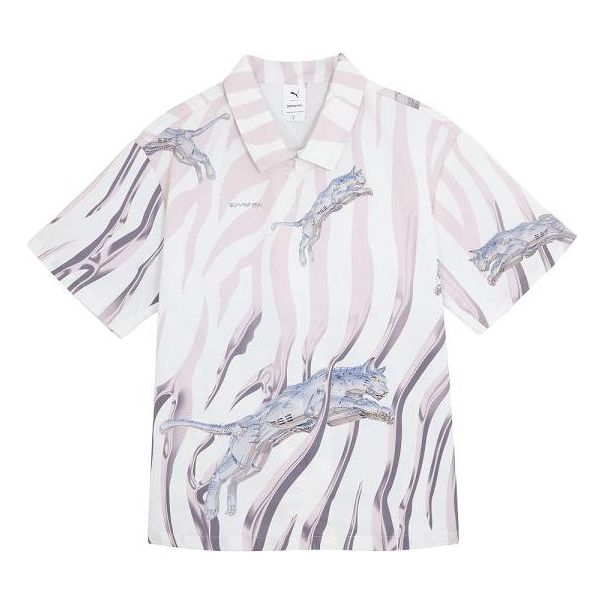 Риза Puma Sorayama Woven Shirt Лилаво | 622606-02