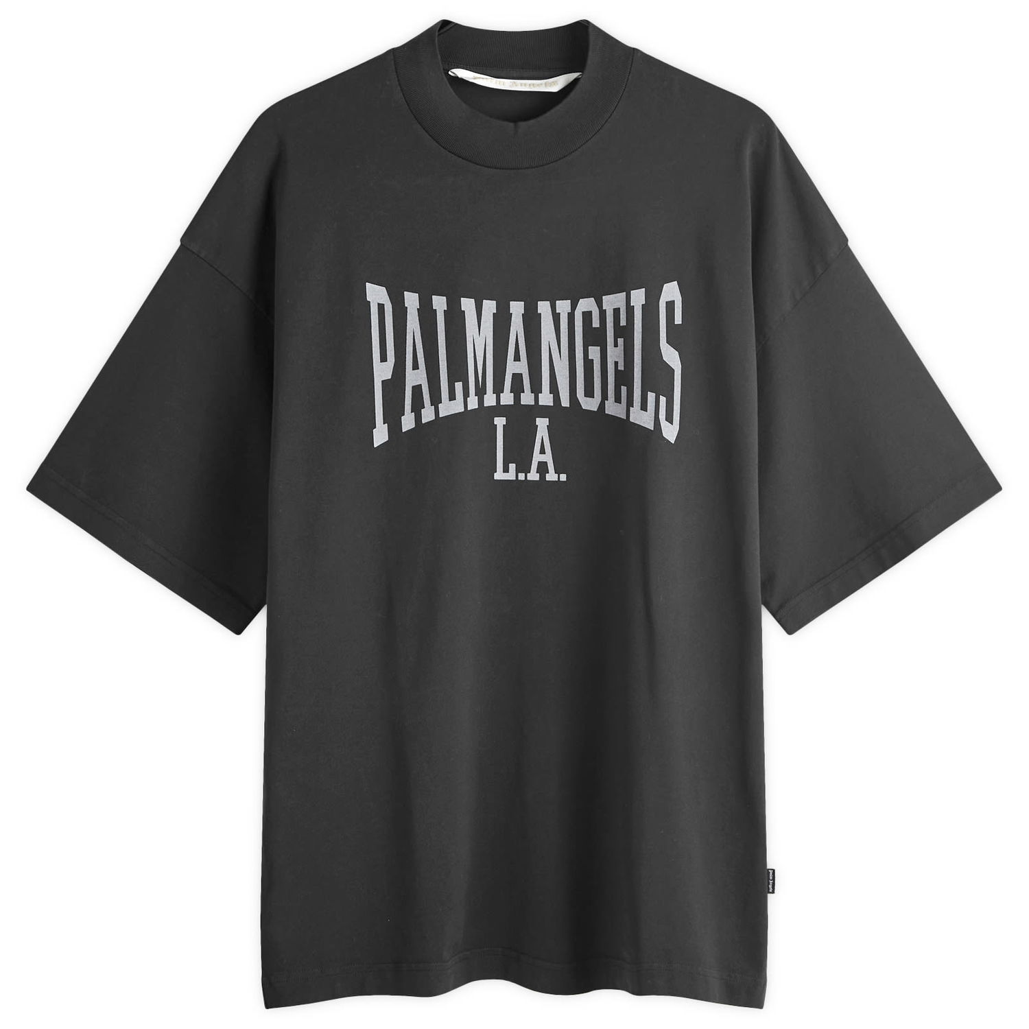Тениска Palm Angels College Loose T-Shirt Черно | PWAA017F24JER0011009, 0