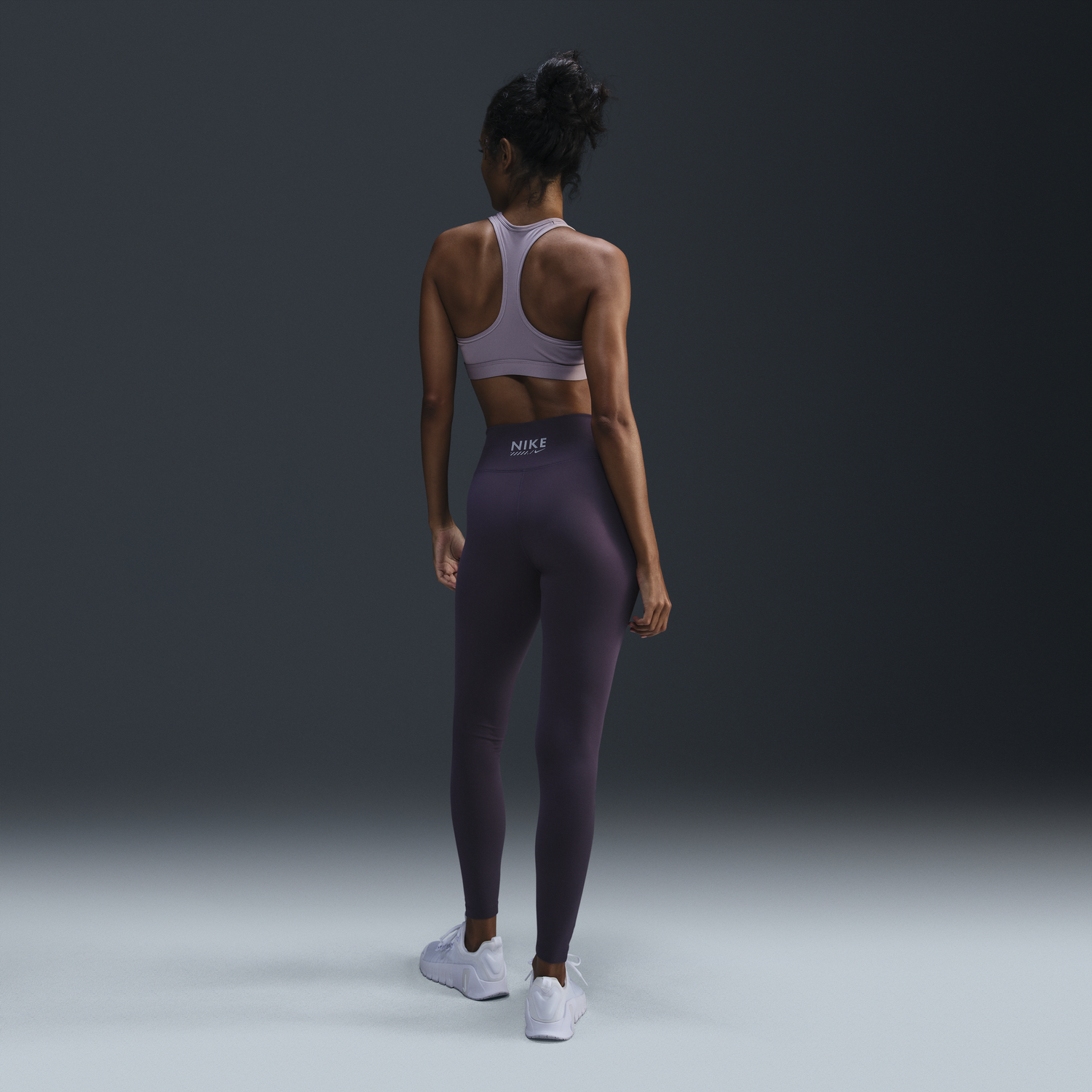 Клинове Nike One High Waisted Leggings Лилаво | HM4326-573, 1