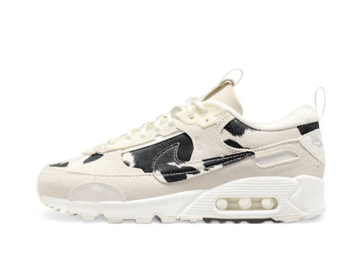 Кецове и обувки Nike Air Max 90 Futura Cow Print W Бяло | FN7170-133