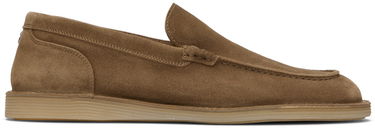 Кецове и обувки Dolce & Gabbana Florio Ideal Suede Loafers Кафяво | A50593AS707, 0