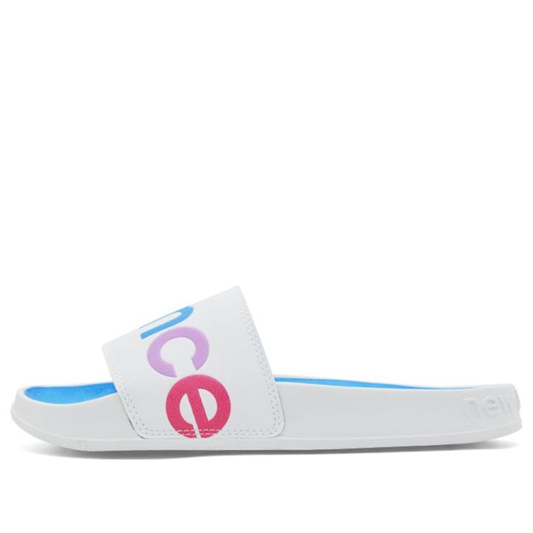 Кецове и обувки New Balance 200 Series Slides Бяло | SWF200A1
