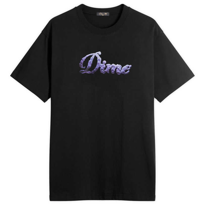 Тениска Dime Cursive Cloud T-Shirt, Size Large Черно | DIMEFA2564BLK