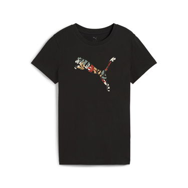 Тениска Puma GRAPHICS Floral Cat Logo T-Shirt Черно | 685081_01, 3