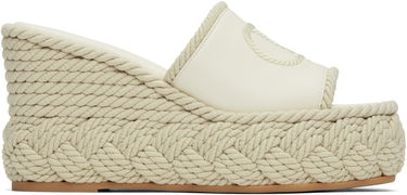Кецове и обувки Valentino Valentino Garavani VLogo Torchon Wedge Slide Sandals Бежово | 6W2S0KC5YWI, 0