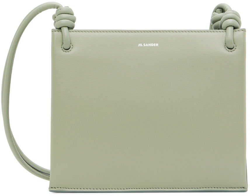 Чанта през рамо Jil Sander Small Knot Bag Зелено | J07WG0024_P5354, 0