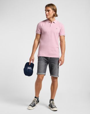 Поло тениска Lee Lee Pique Polo XXL Розово | 112363856, 1