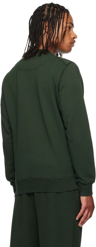 Суитчър Stone Island Organic Cotton Fleece Sweatshirt Зелено | K2S15 6100060 S0051, 2