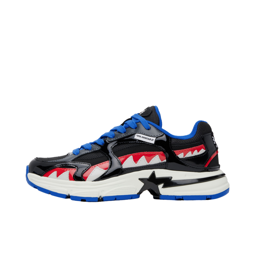 Кецове и обувки BAPE A Bathing Ape Shark STA #3 Черно | 001FWL301321M