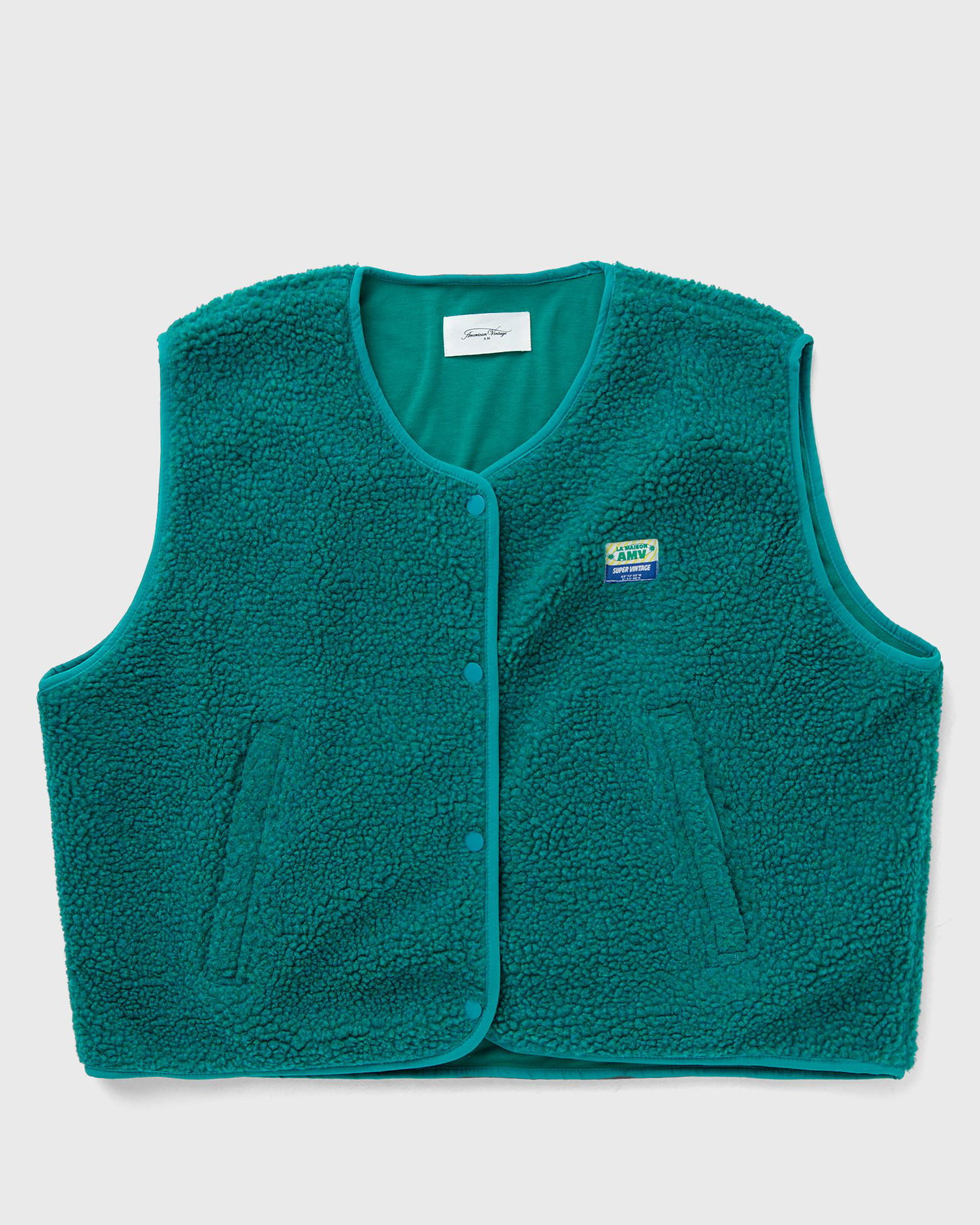 Жилетка American Vintage Fleece Vest Зелено | HOK16BH25-MENTHOL, 0
