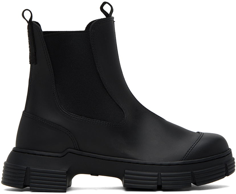 Кецове и обувки GANNI GANNI City Chelsea Boots Черно | S2174