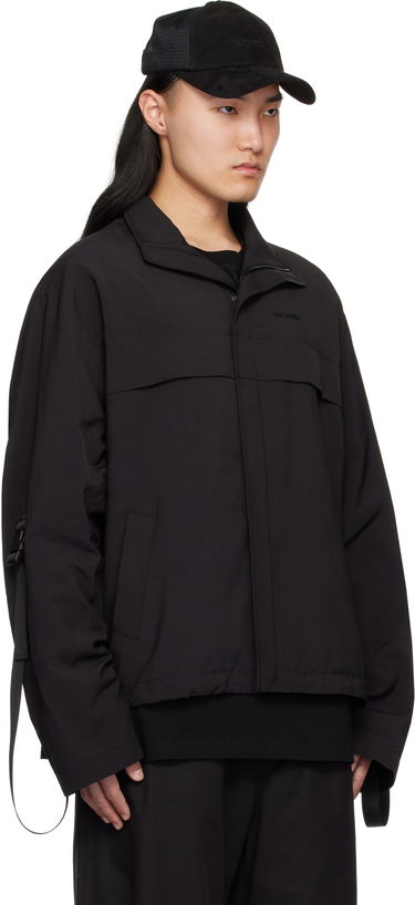 Ветровка We11done We11done Strapped Windbreaker Jacket Черно | WD-JP0-25-004-M-BK, 1