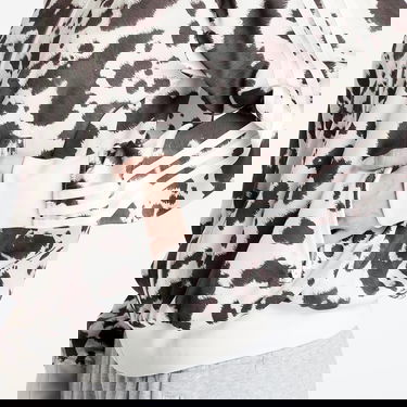 Ветровка adidas Originals Originals Satin Cow Print Track Jacket Бяло | KA2683, 2