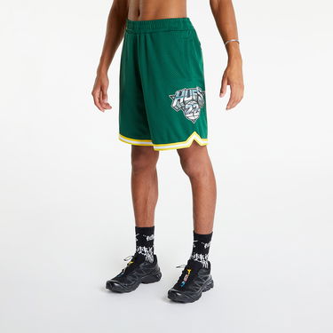 Къси панталони HUF Basketball Short Зелено | PT00226 green, 2
