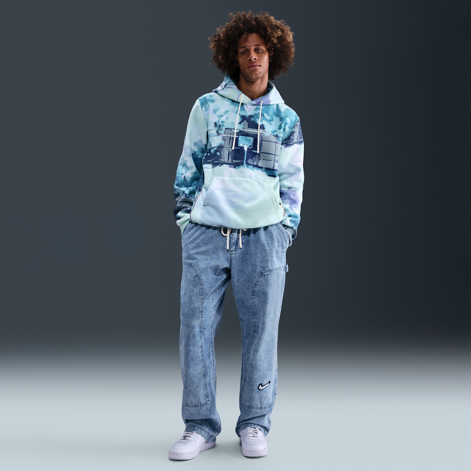 Дънки Nike Denim Basketball Trousers Многоцветен | HV3560-436, 0