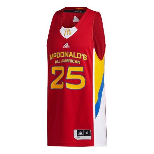 Фланелка adidas Originals D Rose McDonald's All American Swingman Jersey Червено | GI9422