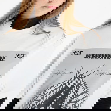 Тениска Y-3 Y-3 x Neighborhood Graphic Tee Бяло | JX7437, 2