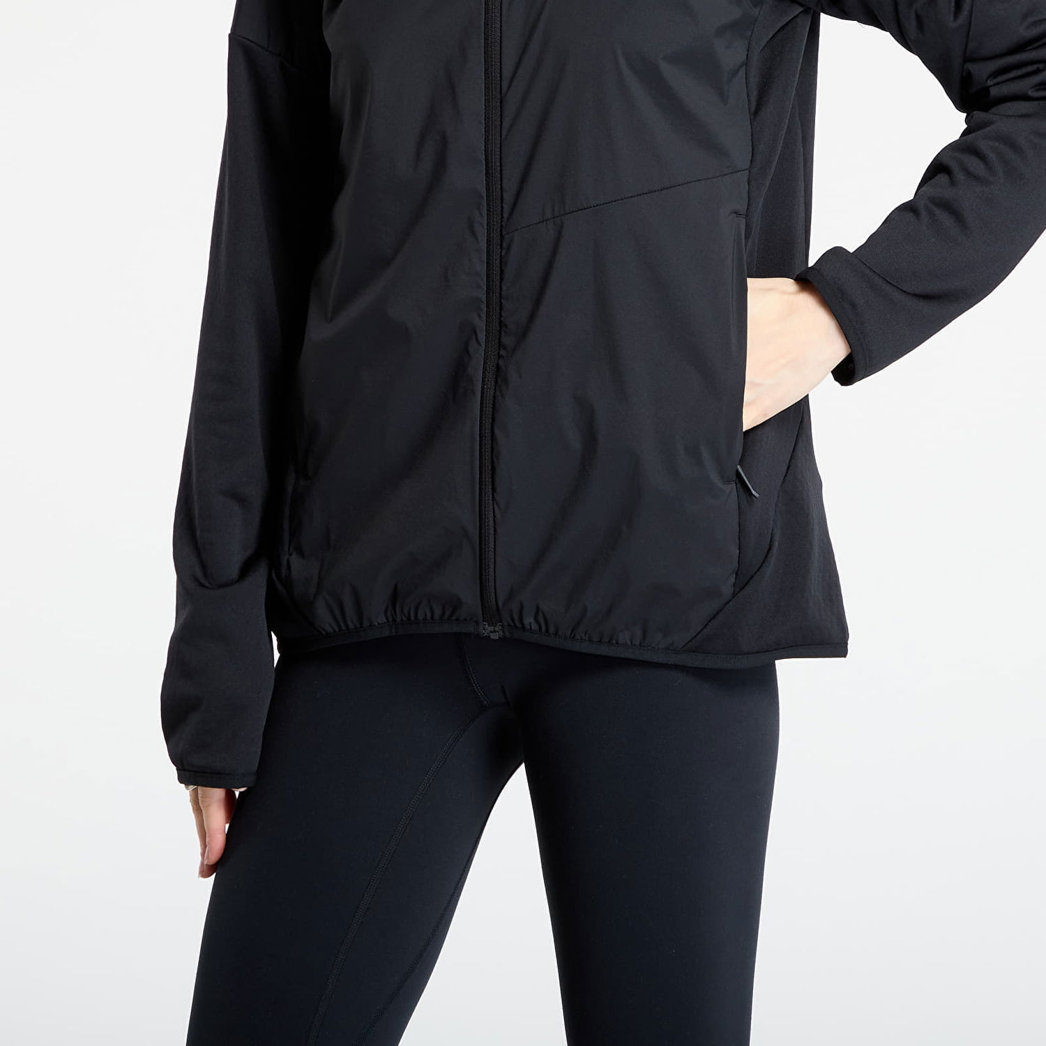 Яке adidas Performance Terrex Xperior Climawarm+ Wind Light Fleece Hooded Jacket Черно | JF1228, 1