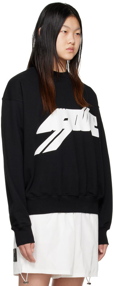 Суитчър We11done We11done Cross Sweatshirt Черно | WD-TS3-22-820-U-BK, 1