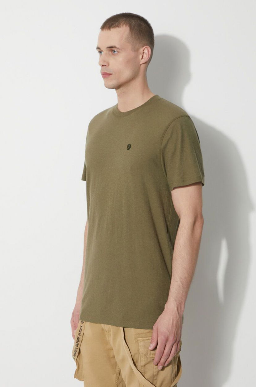 Тениска FJÄLLRÄVEN T-Shirt With Short Sleeve Зелено | F12600215.620