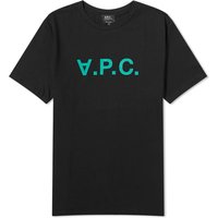 Тениска A.P.C. VPC Logo T-Shirt Черно | COBQX-H26943-TZH, 1