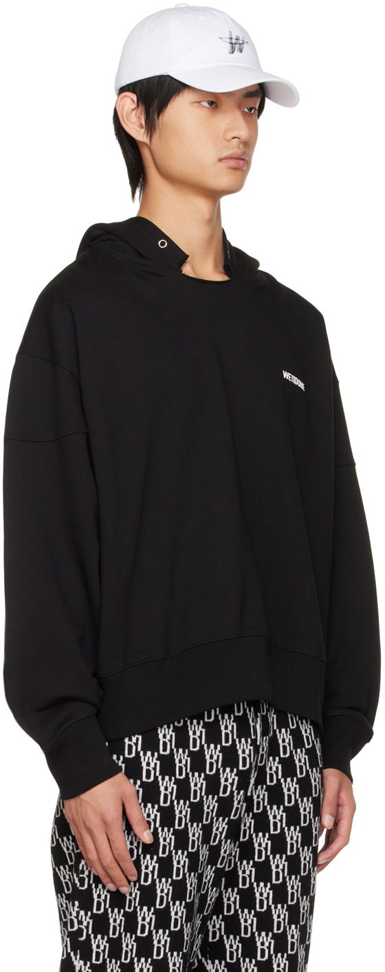 Суитчър We11done We11done Signature Hoodie Черно | WD-TH3-22-867-U-BK, 1