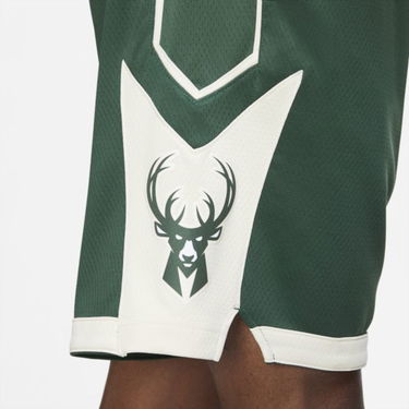 Къси панталони Nike Milwaukee Bucks Icon Edition NBA Swingman Shorts Зелено | AJ5623-323, 2