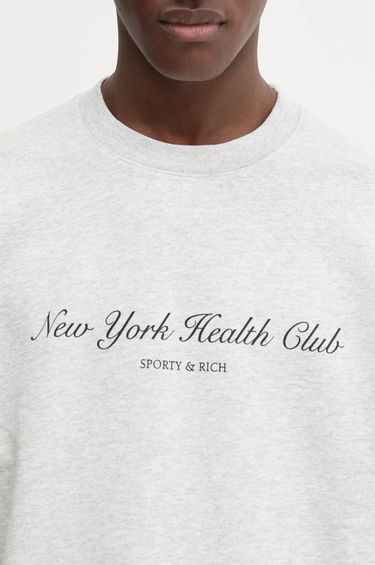 Пуловер Sporty & Rich Sporty & Rich NY Health Club Sweatshirt Сиво | ST071506043GY03, 6