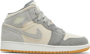 Кецове и обувки Jordan Air Jordan 1 Mid SE "Coconut Milk Particle Grey" GS Сиво | DN4346-100, 0