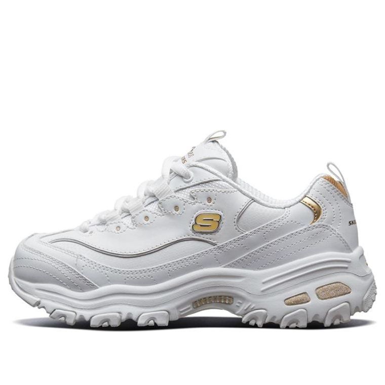Кецове и обувки Skechers D'lites Бяло | 11931-WGD