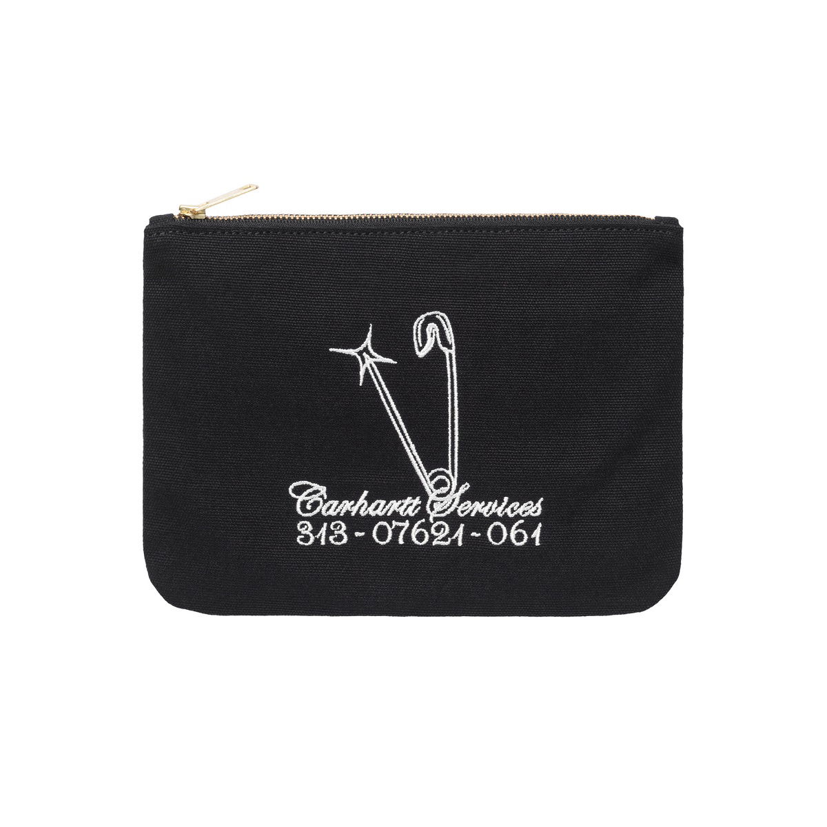 Портфейл Carhartt WIP Canvas Graphic Zip Wallet Черно | I033096_25V_XX, 1
