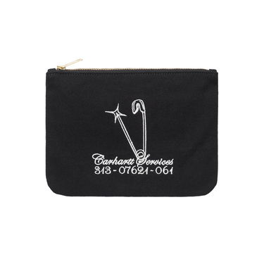 Портфейл Carhartt WIP Canvas Graphic Zip Wallet Черно | I033096_25V_XX, 1