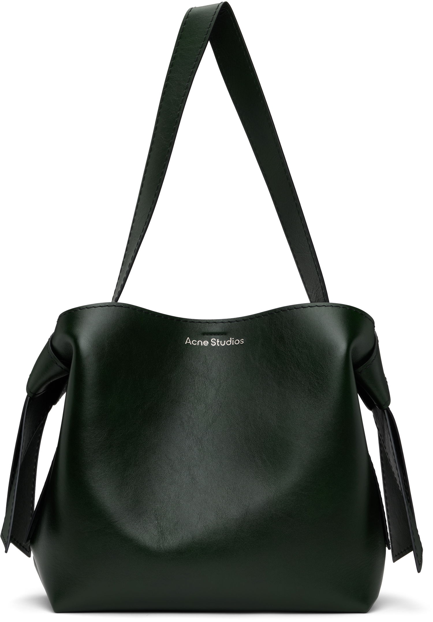Дамска чанта Acne Studios Acne Studios Musubi Midi Shoulder Bag Зелено | A10413-, 0
